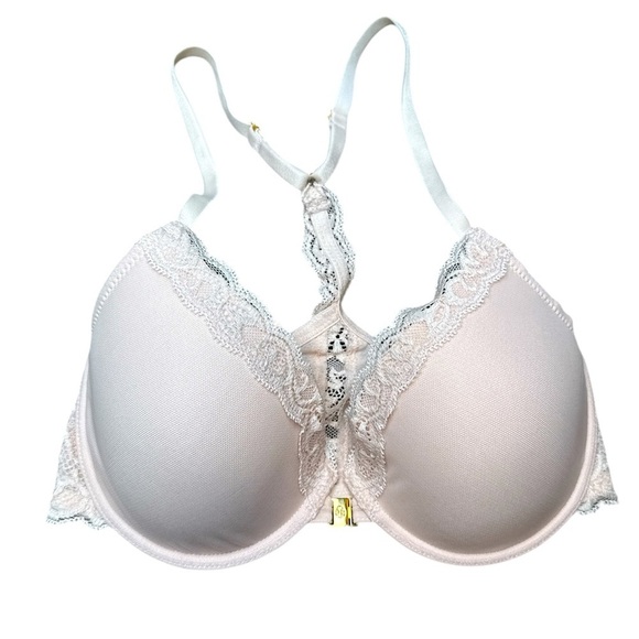 Natori Other - Natori Pink Padded Racerback Bra Size 32D